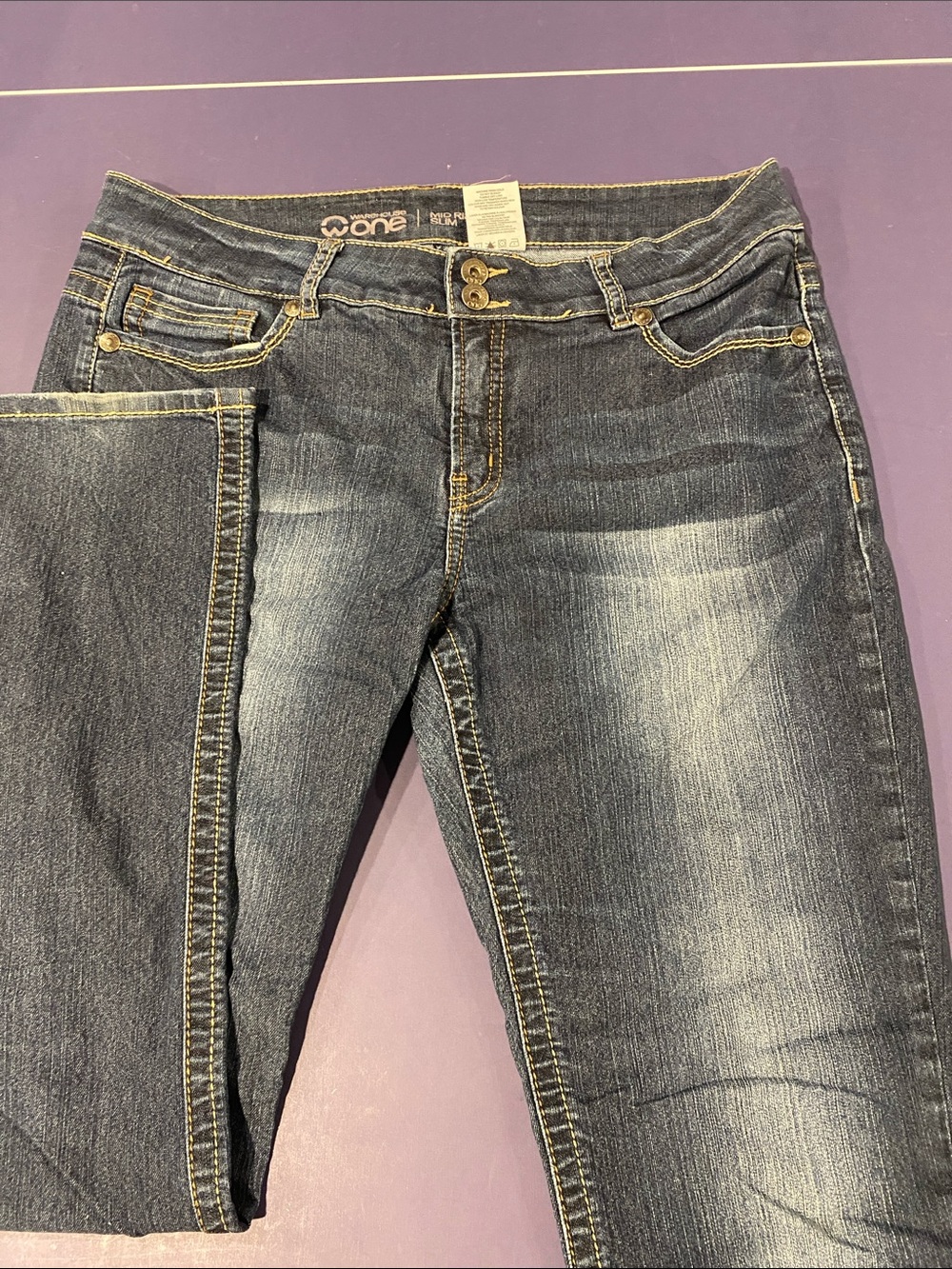 Warehouse Women's Dark Blue Skinny Jeans